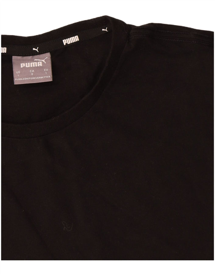 Tricou pentru bărbați Puma Top Large Negru