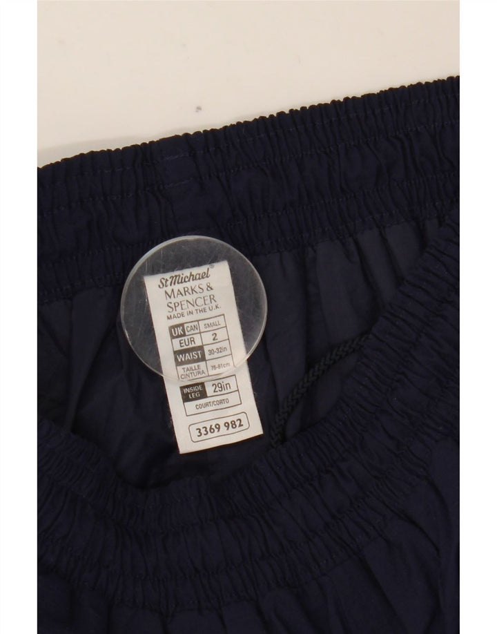 Pantaloni de trening pentru bărbați Marks & Spencer, nailon mic, albastru bleumarin