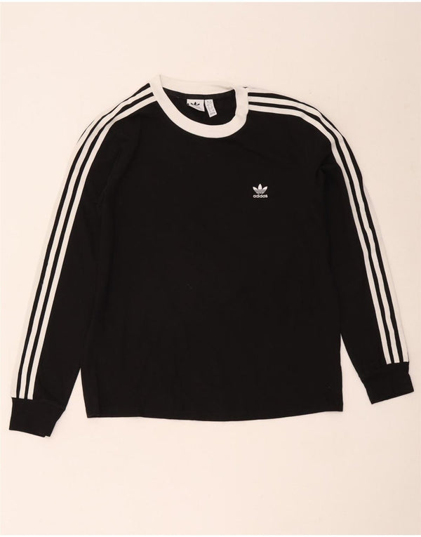 Top pentru femei Adidas cu mânecă lungă UK 16 Large Black