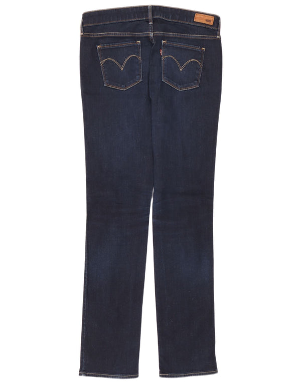 Blugi drepti pentru femei Levi's Slight Curve Modern Rise L30 L32 bleumarin