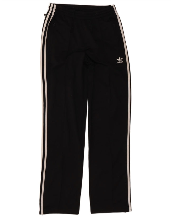 Pantaloni de trening Adidas pentru femei UK 10 Poliester negru mic