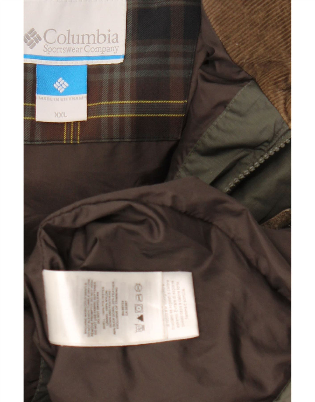 Gilet căptușit Columbia Omni-Shield pentru bărbați UK 44 2XL Kaki Poliester