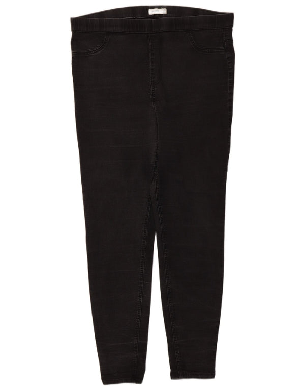 Blugi jegging pentru femei Marks & Spencer UK 18 XL W38 L28 bumbac negru
