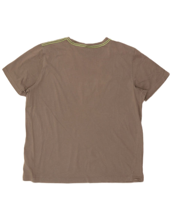 Tricou grafic pentru bărbați Puma Top XL bumbac gri