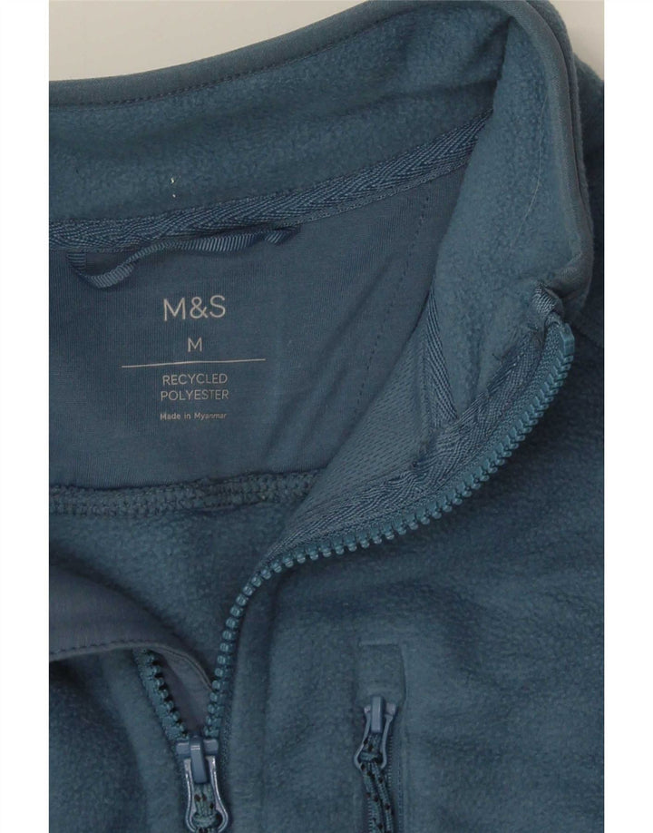 Jachetă din lână pentru bărbați Marks & Spencer UK 38 Poliester albastru mediu