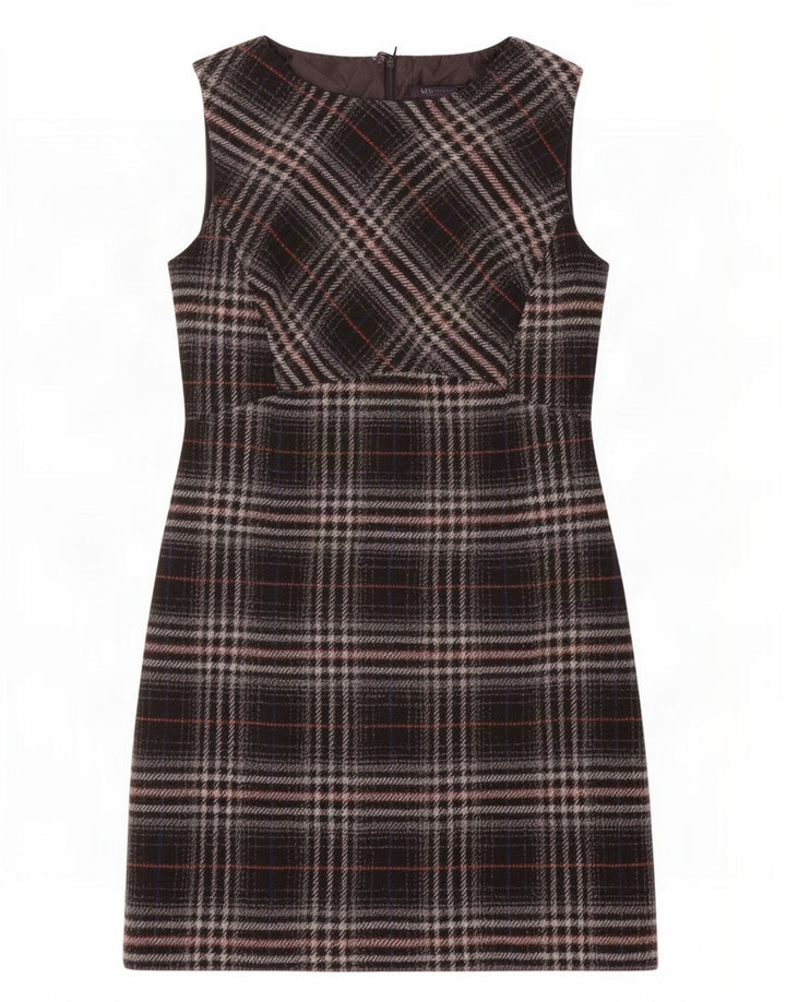 Rochie fără mâneci pentru femei Marks & Spencer UK 12 Medium Black Carid