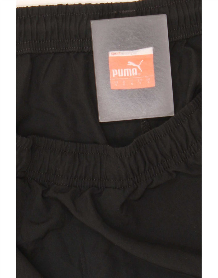Pantaloni scurti sport Puma pentru bărbați, negru