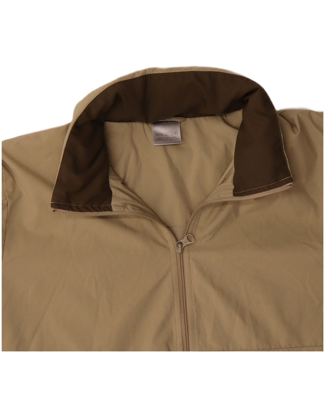 Jachetă de top pentru trening cu glugă NIKE pentru femei US 8/10 Bej mediu