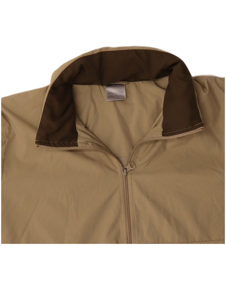 Jachetă de top pentru trening cu glugă NIKE pentru femei US 8/10 Bej mediu