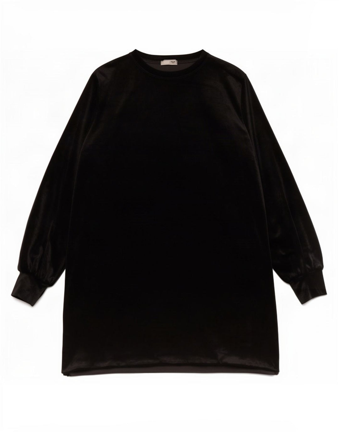Rochie cu mânecă lungă pentru femei Zara UK 16 Poliester negru mare