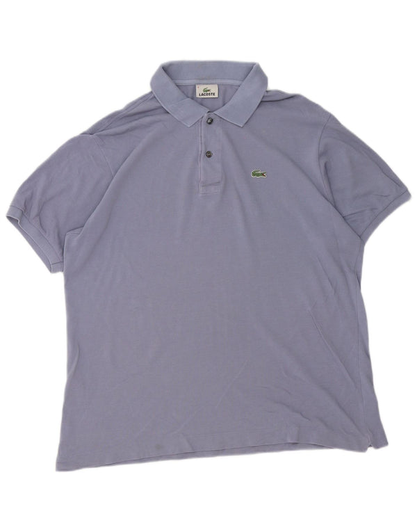 Tricou polo pentru bărbați Lacoste Mărimea 6 XL Bumbac violet