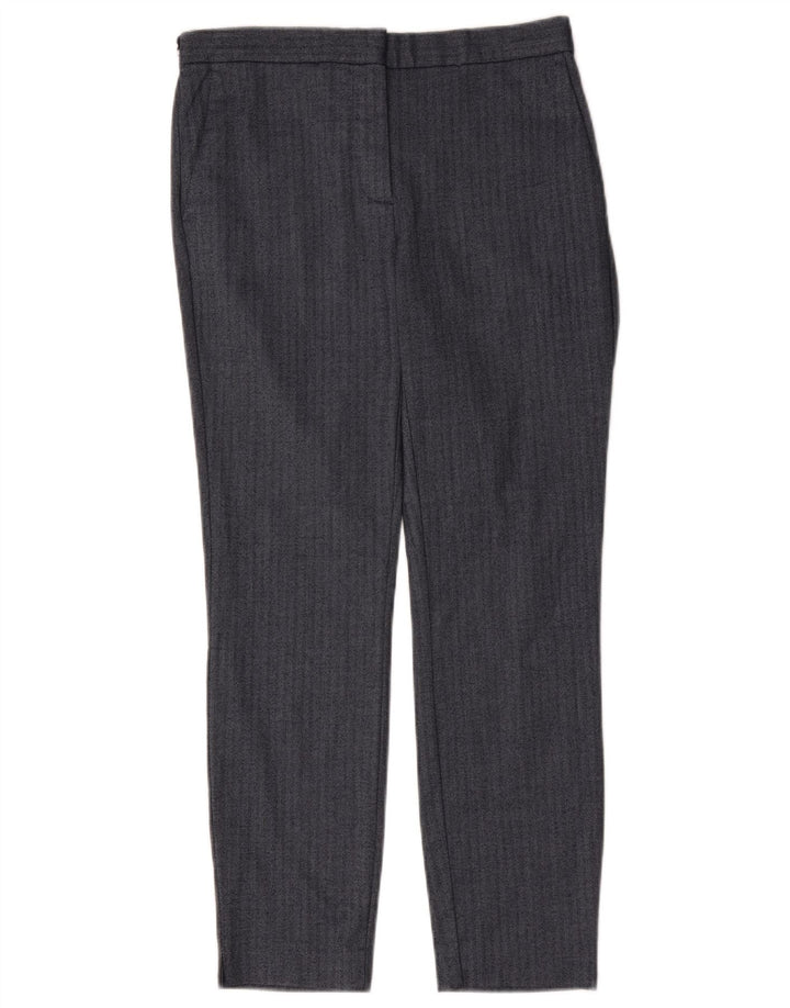 Pantaloni de costum slim pentru femei Zara Mediu L28 L27 Bleumarin în oase
