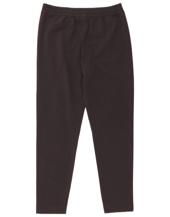 Pantaloni de trening Reebok pentru bărbați, poliamidă neagră medie