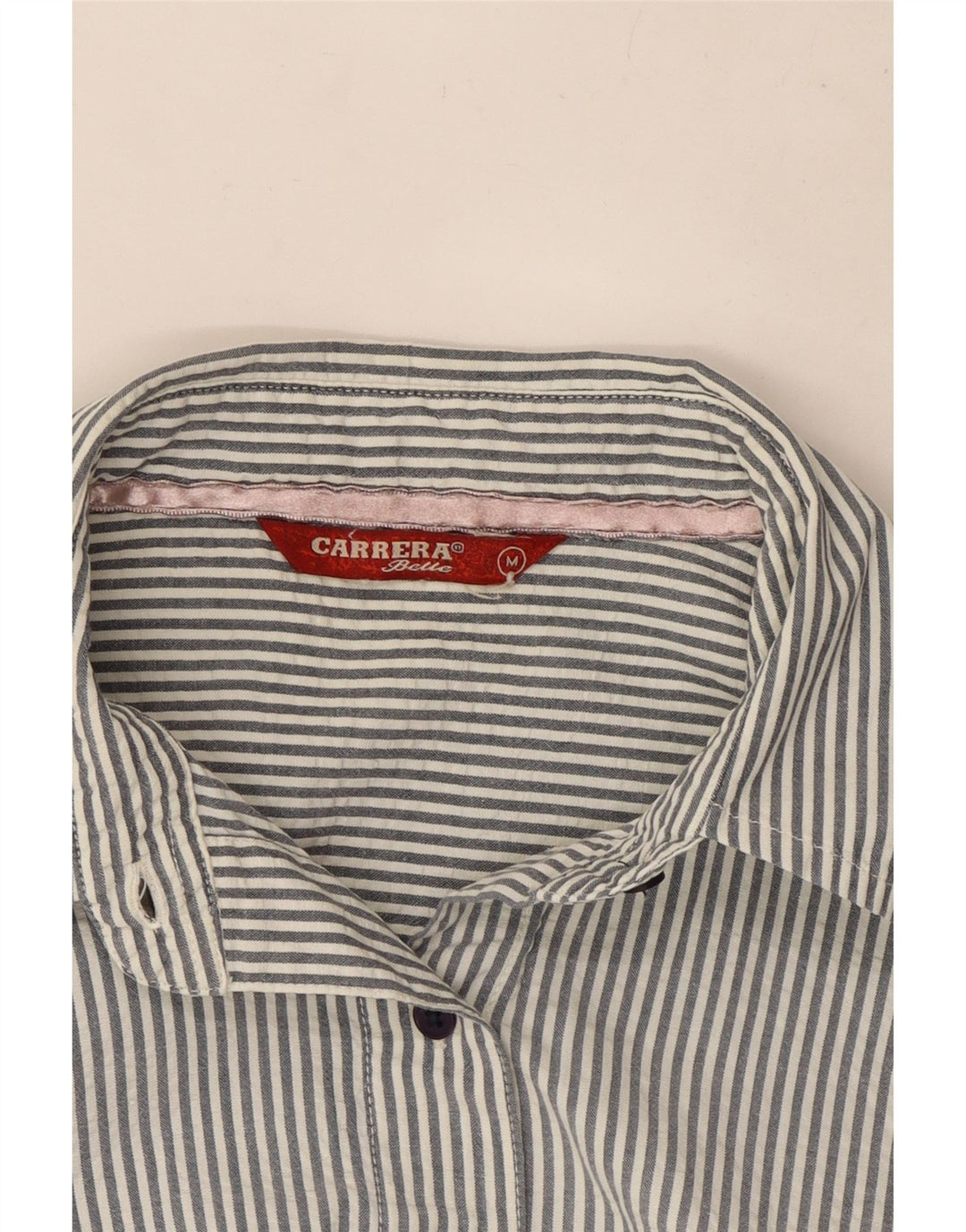 Cămașă Carrera pentru femei UK 12 Medium Gri cu dungi