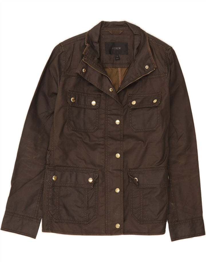 Jachetă pentru femei J. CREW UK 10 mic maro bumbac