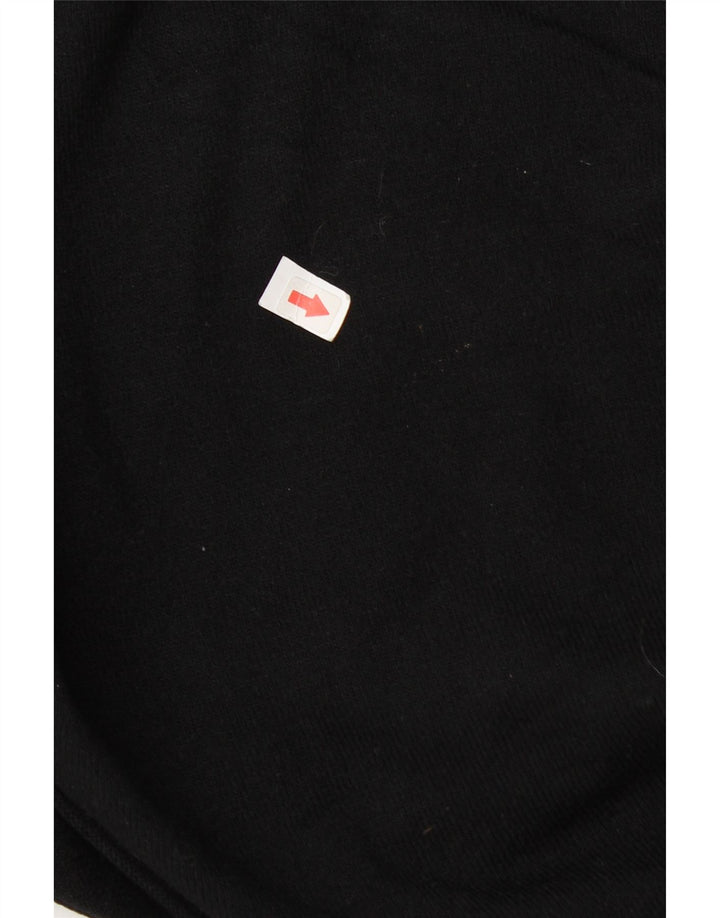 Pulover pentru femei Marks & Spencer Crop Boat Gât, UK 14 Medium Negru