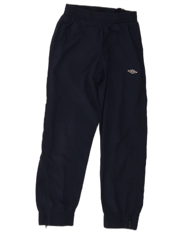 Umbro Băieți Trening Pantaloni Joggeri 9-10 Ani Bleumarin Poliester