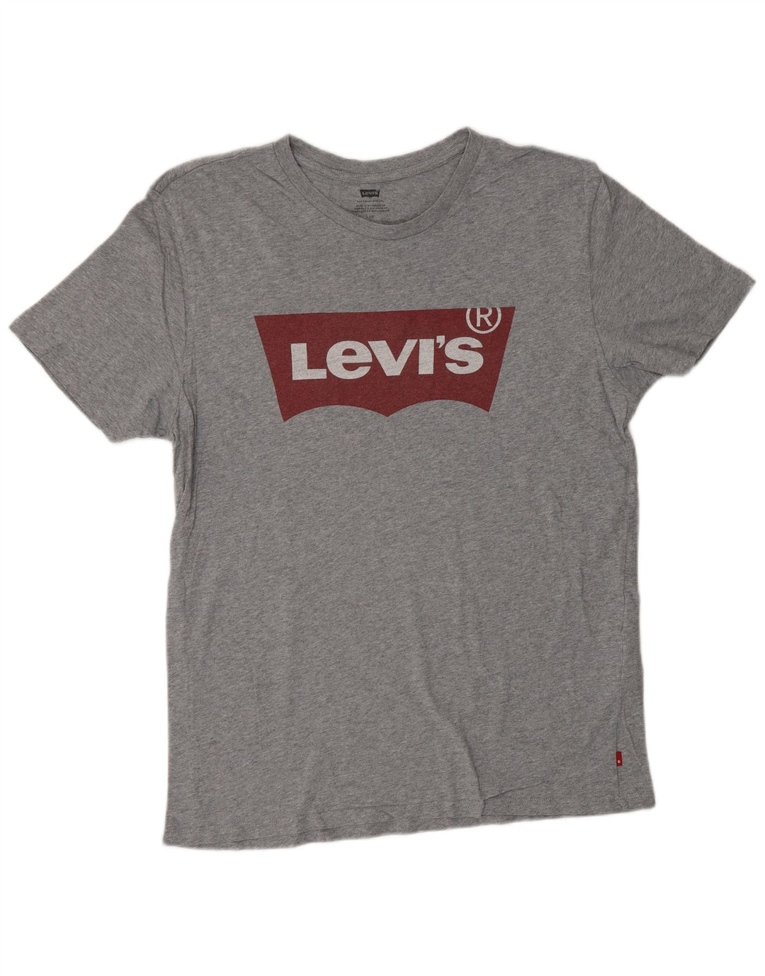 Tricou grafic pentru bărbați LEVI'S Top mare gri