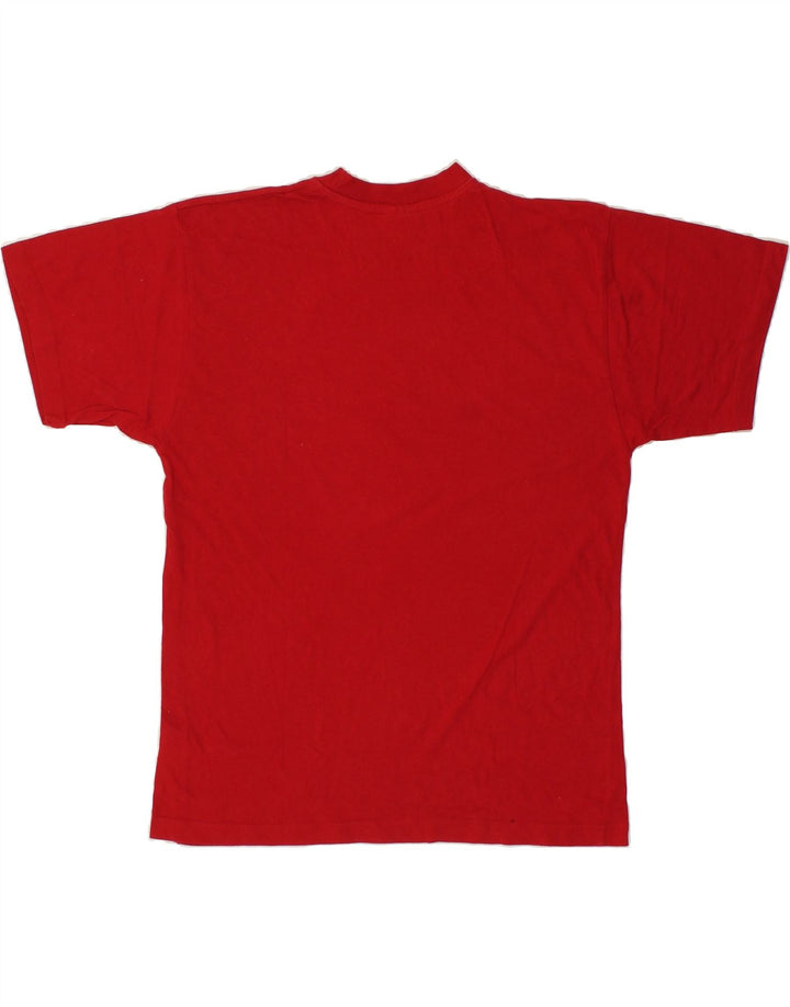 CHAMPION Mens Graphic T-Shirt Top Large Red Cotton Vintage Champion and Second-Hand Champion from Messina Hembry 