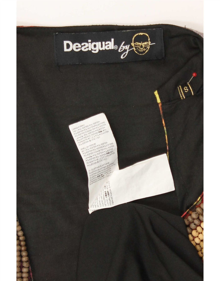 Rochie de bază fără mâneci pentru femei Desigual UK 10, multicoloră, florală