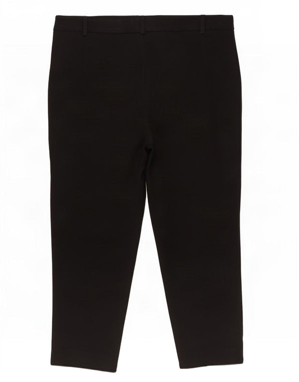 Pantaloni The Mia Capri pentru femei Marks & Spencer UK 16 Large W34 L22 Black