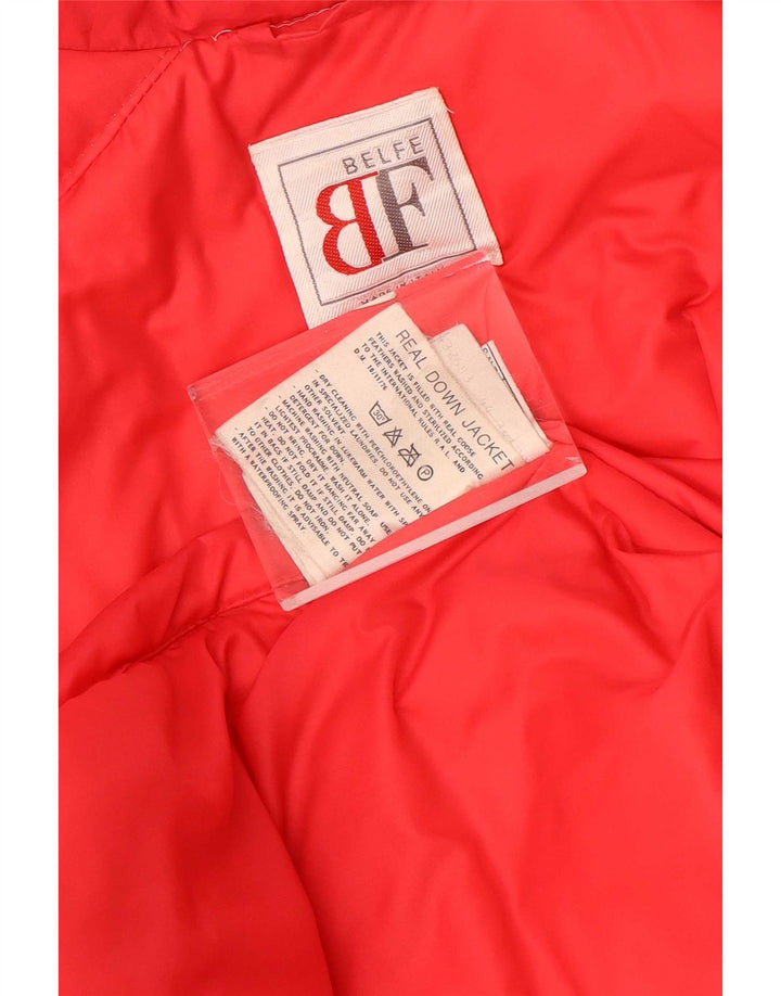 Palton căptușit supradimensionat pentru femei Belfe UK 14 Medium Red