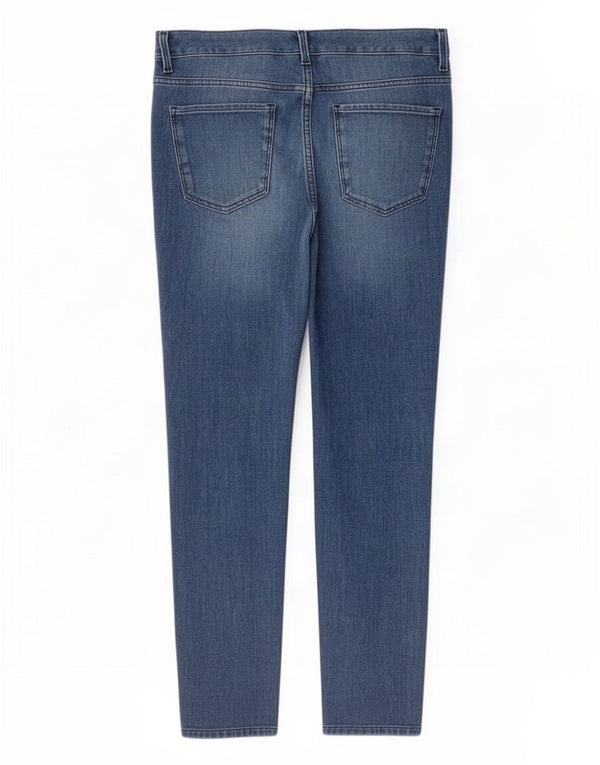 Blugi skinny pentru femei cu talie înaltă Marks & Spencer UK 16 Large W32 L26 Blue