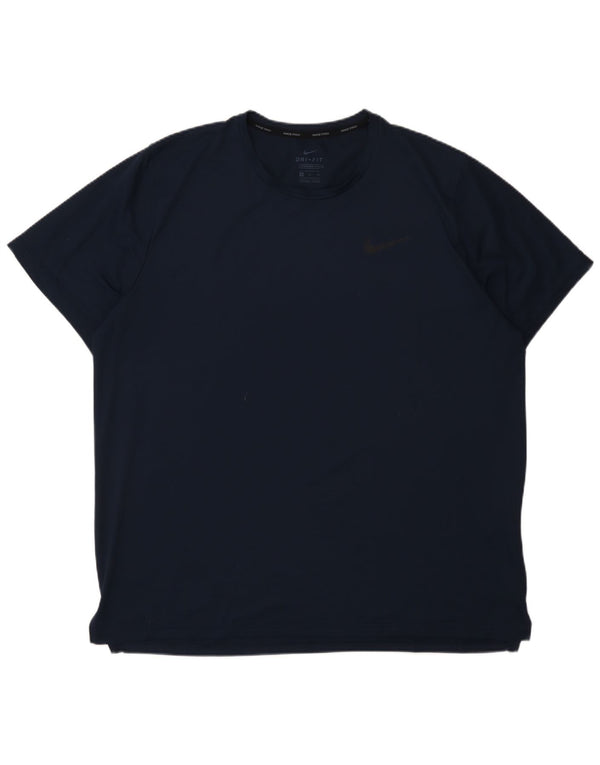 Tricou Nike Dri Fit Standard Fit Top XL Bleumarin Poliester