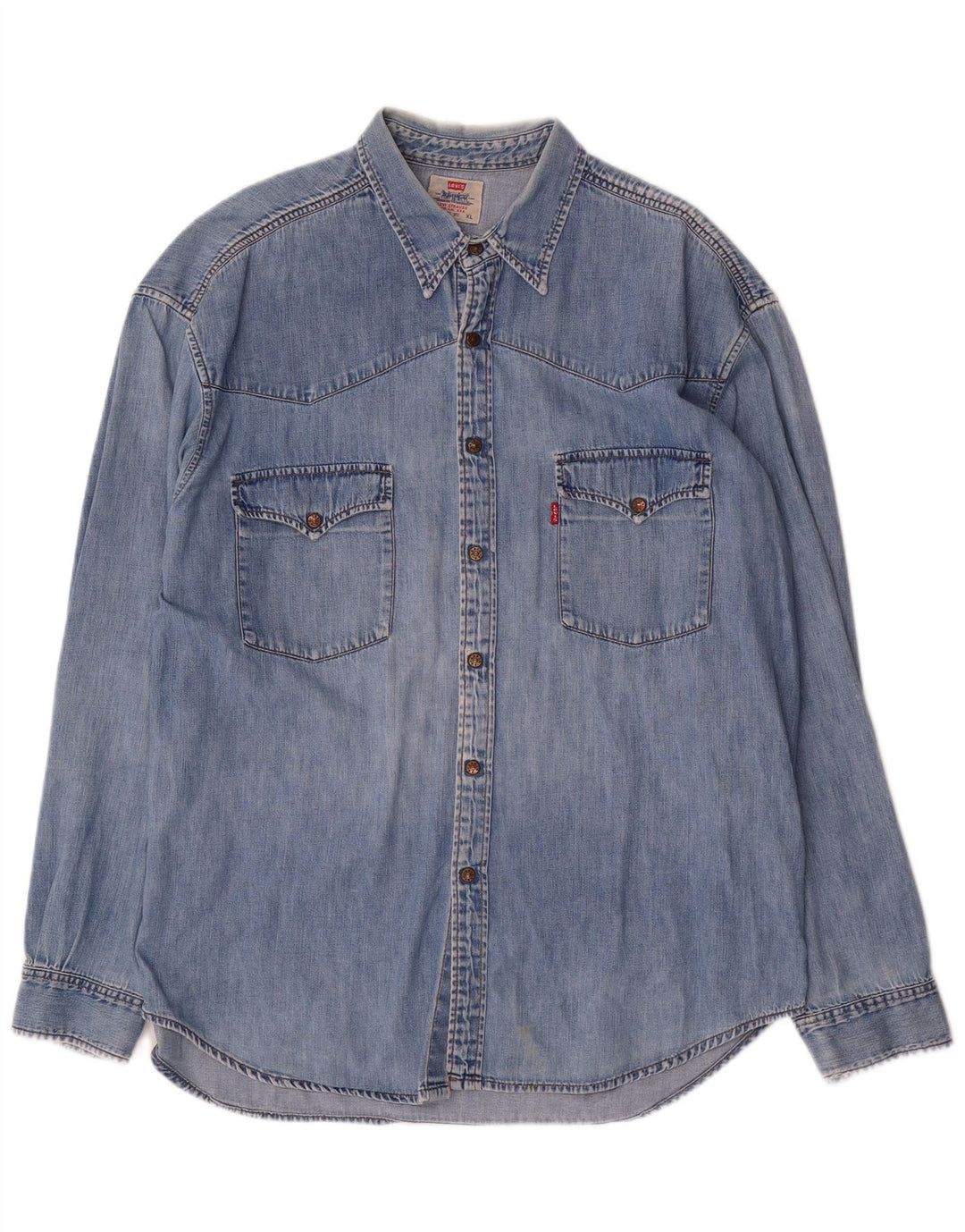Cămașă de blugi pentru bărbați Levi's XL, bumbac albastru