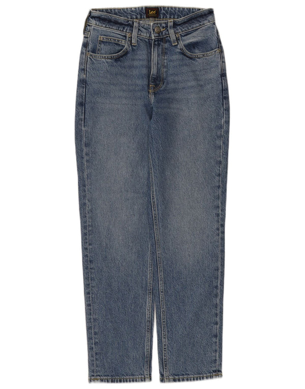 Blugi Lee pentru femei Carol Slim W25 L27 Bumbac albastru