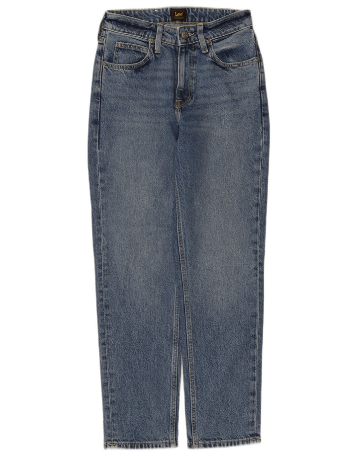 Blugi Lee pentru femei Carol Slim W25 L27 Bumbac albastru