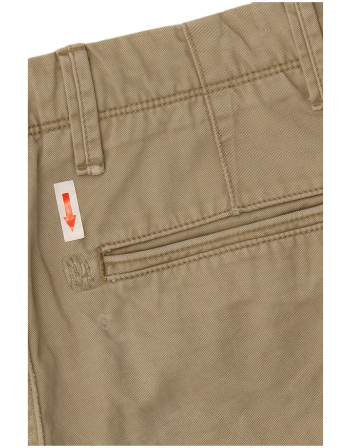 Pantaloni scurți chino pentru bărbați Gap W30, bumbac mediu kaki