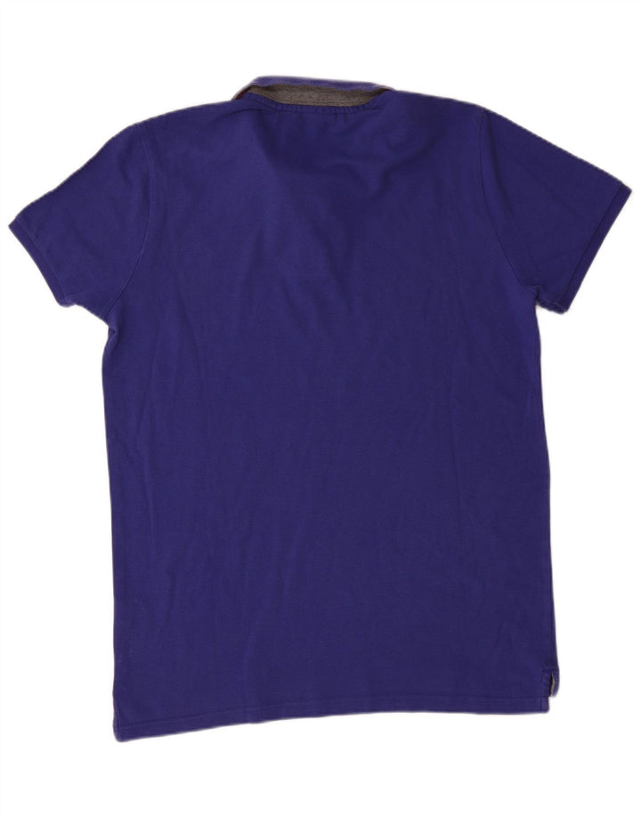 Tricou polo Puma pentru bărbați, mare, albastru, bumbac