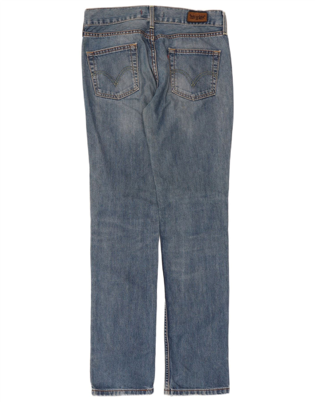 Blugi drepti pentru femei Levi's W31 L34 Bumbac albastru