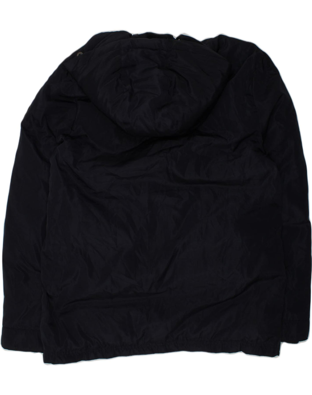 REFRIGUE Boys Hooded Windbreaker Jacket 11-12 Years Navy Blue Polyester | Vintage Refrigue | Thrift | Second-Hand Refrigue | Used Clothing | Messina Hembry 
