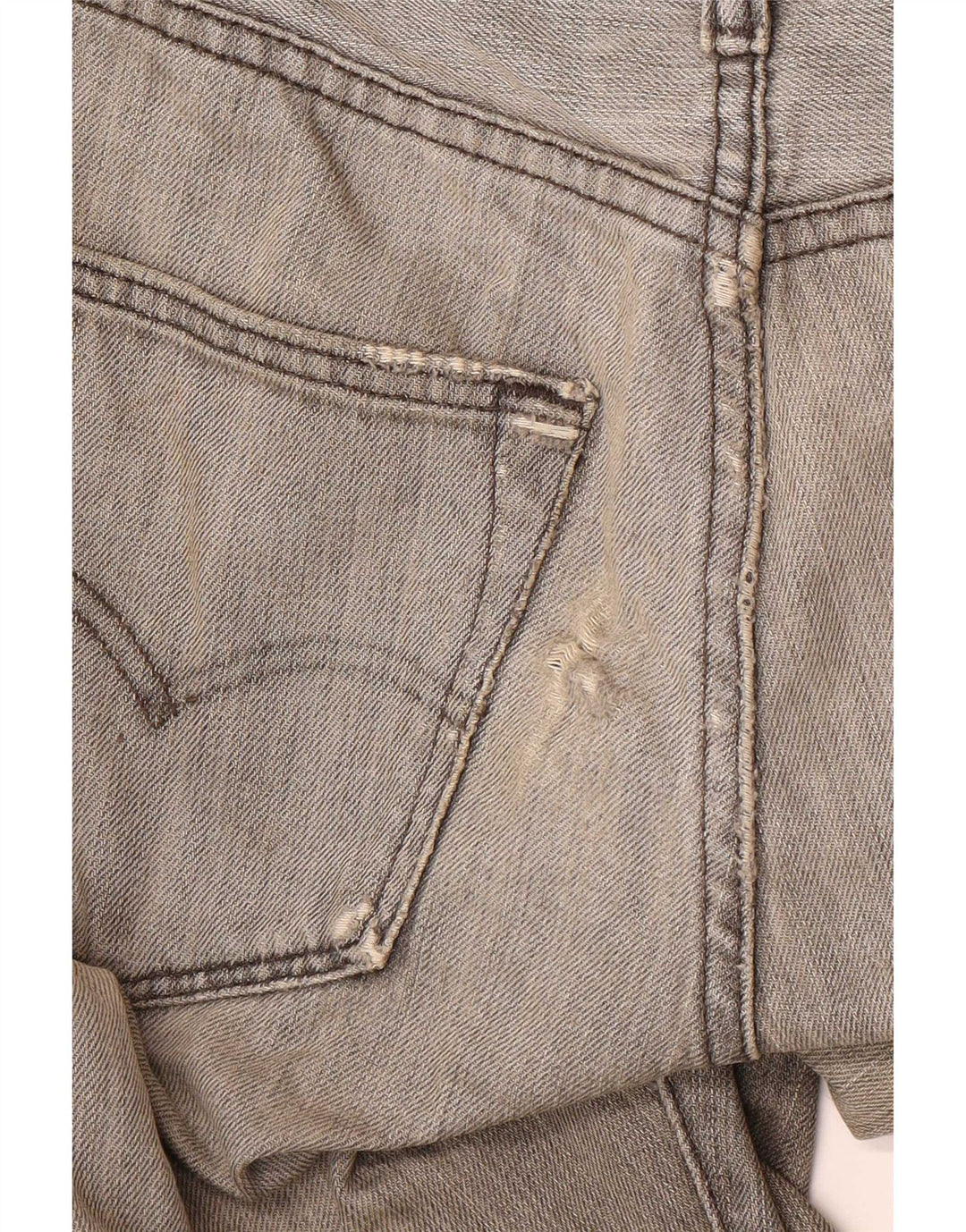 Blugi drepti 501 pentru femei Levi's W30 L32 bumbac gri