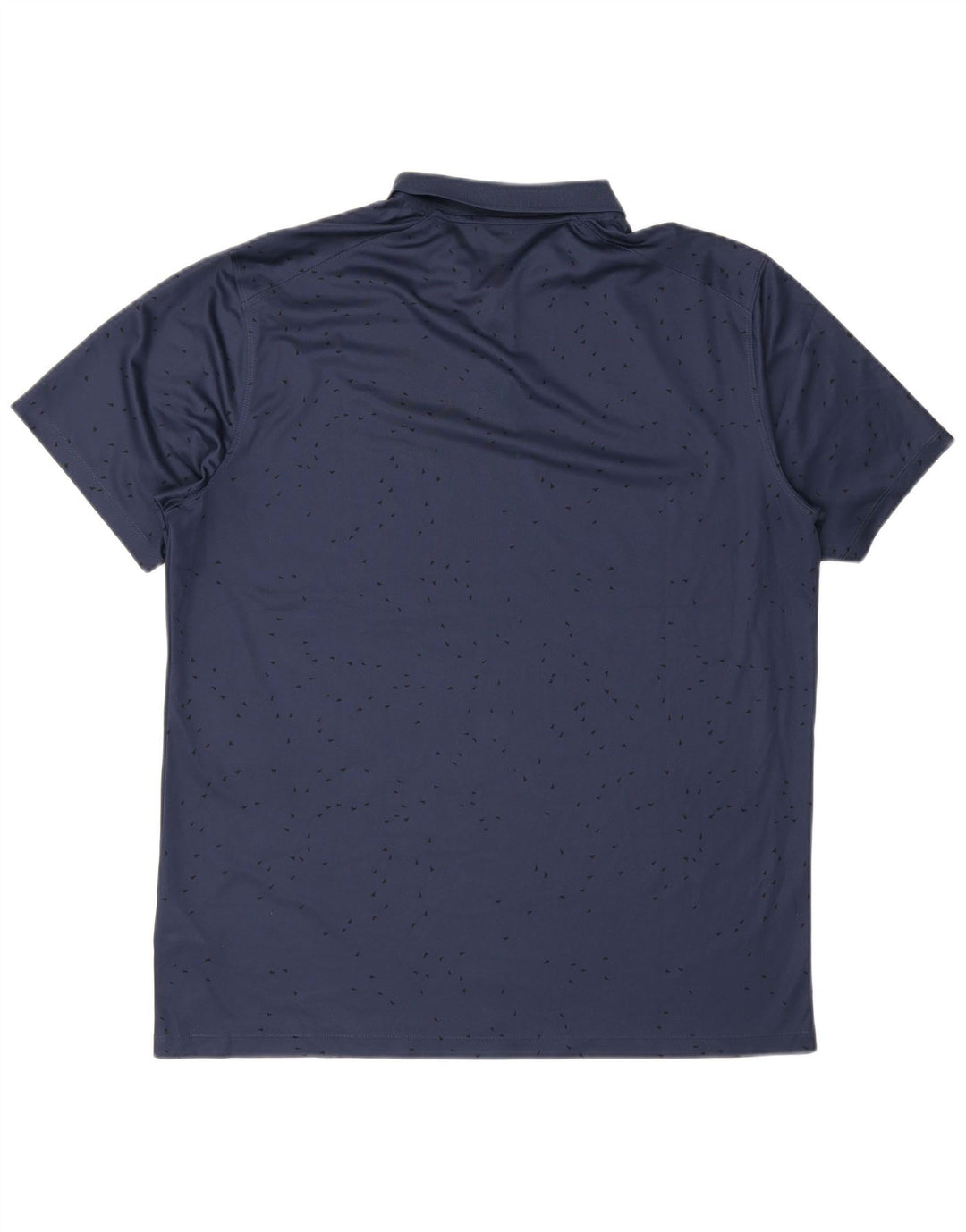 Tricou polo Nike Dri Fit Standard Fit pentru bărbați, mare, albastru, poliester