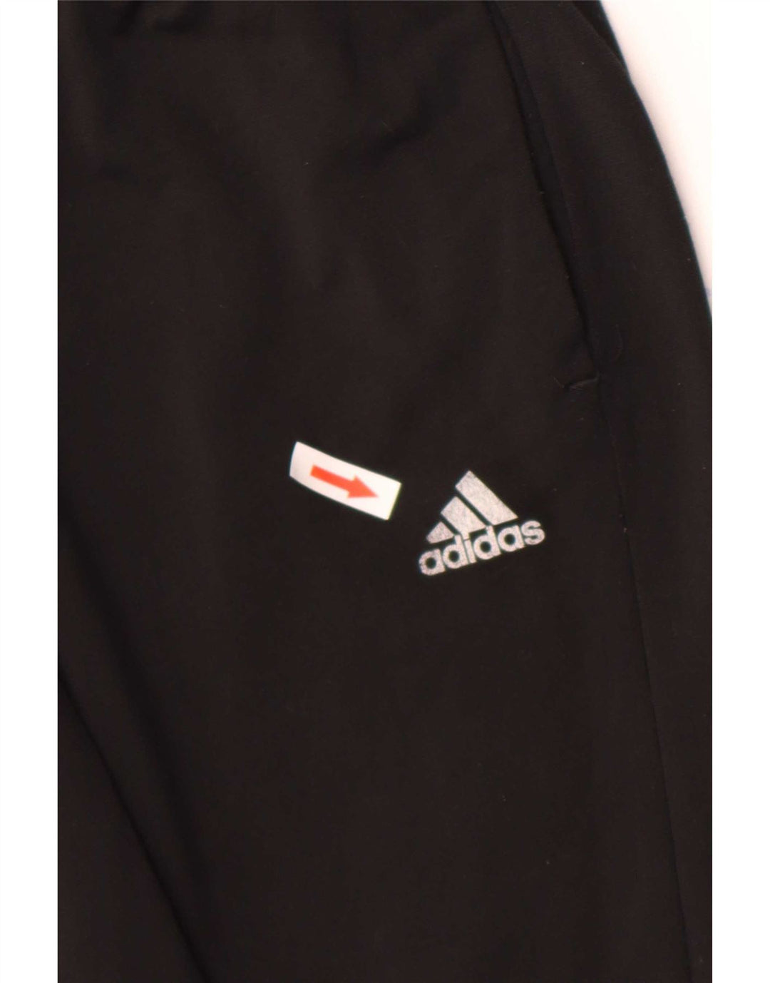 Adidas Băieți Pantaloni Trening Pantaloni Joggeri 13-14 Ani Poliester Negru