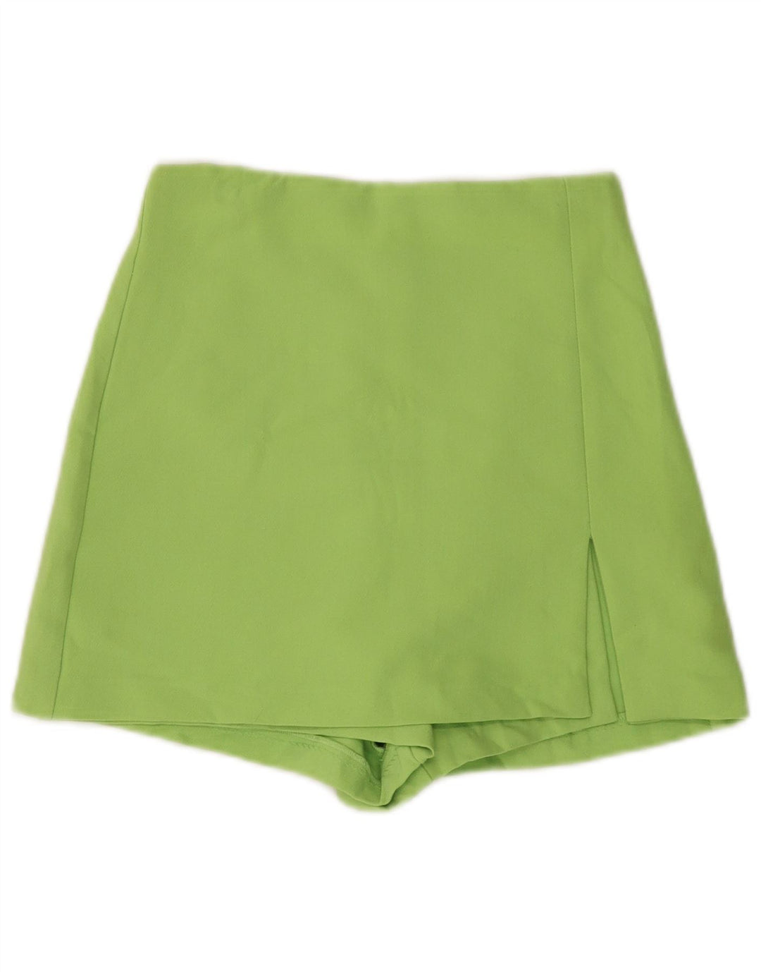 Fusta pentru femei Zara UK 4 XS Poliester verde