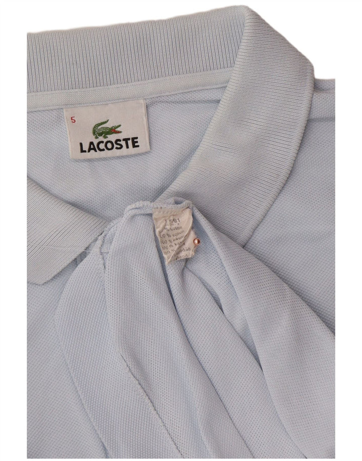 Tricou polo LACOSTE pentru bărbați mărimea 5 mare, albastru, bumbac