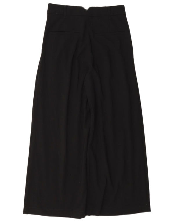 Pantaloni chino pentru femei cu talie înaltă Zara XS L24 L26 Poliester negru