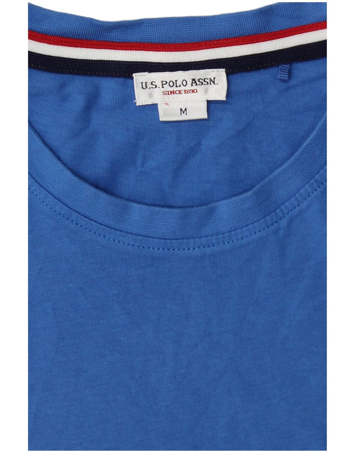 U.S. Polo Assn. Tricou pentru bărbați Top Medium Blue Bumbac
