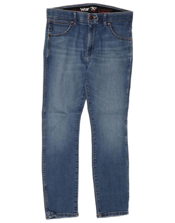 Blugi pentru bărbați Wrangler Larston Slim W30 L30 Bumbac albastru