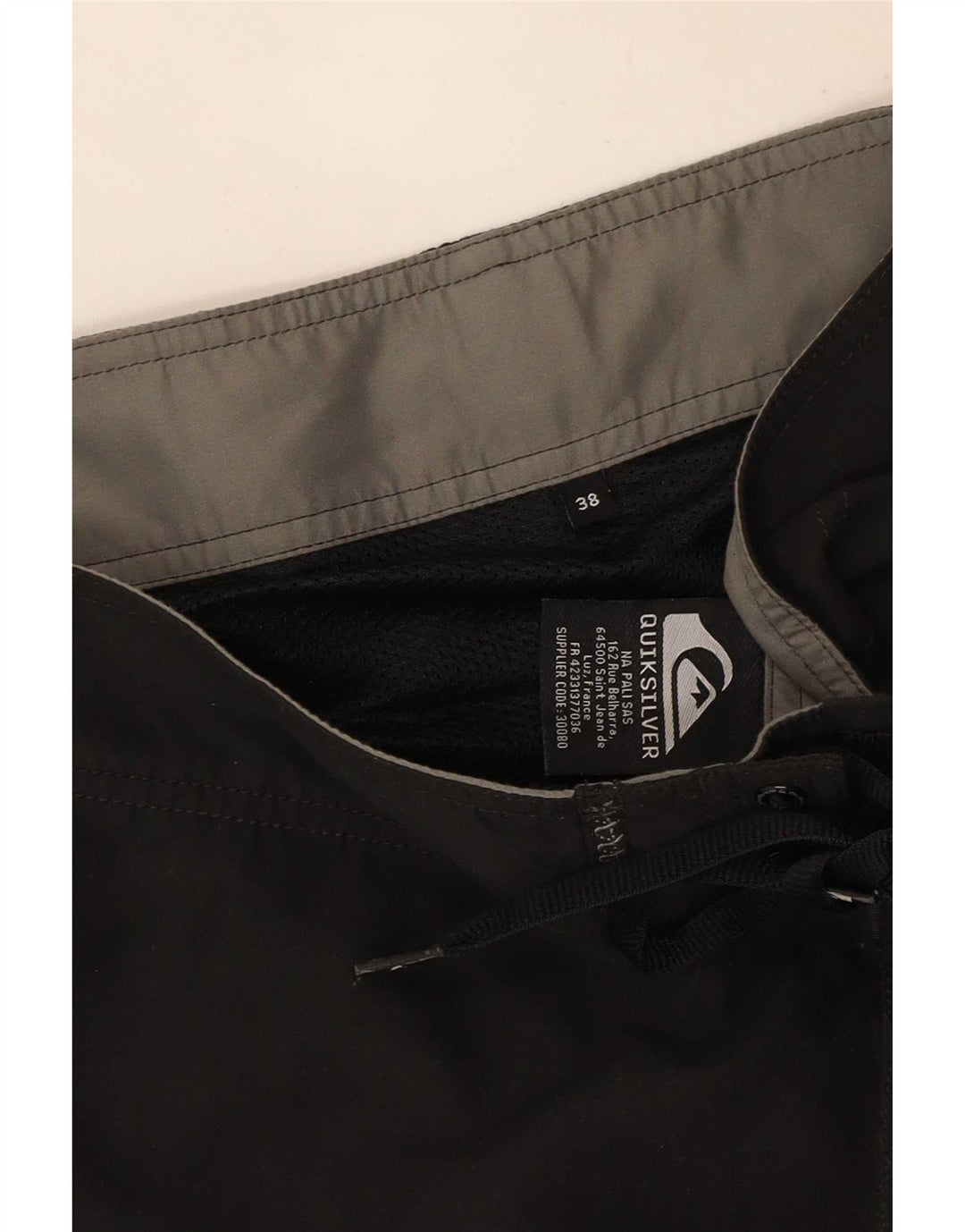 Pantaloni scurți de înot grafic Quiksilver pentru bărbați XL poliester negru