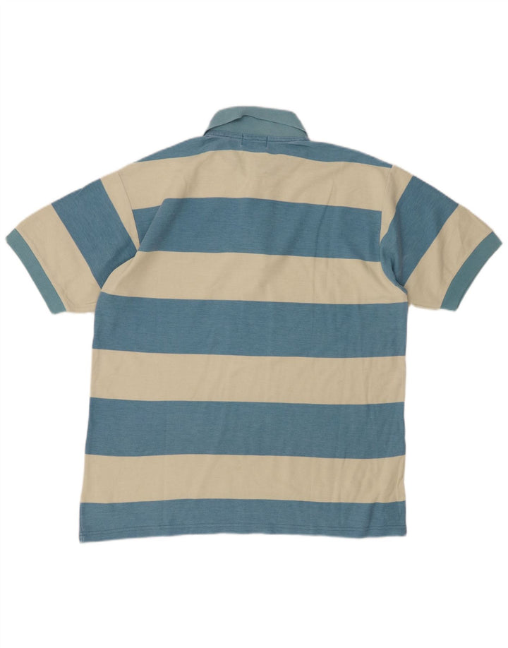 Tricou polo pentru bărbați FILA IT 48 Medium Blue Striped