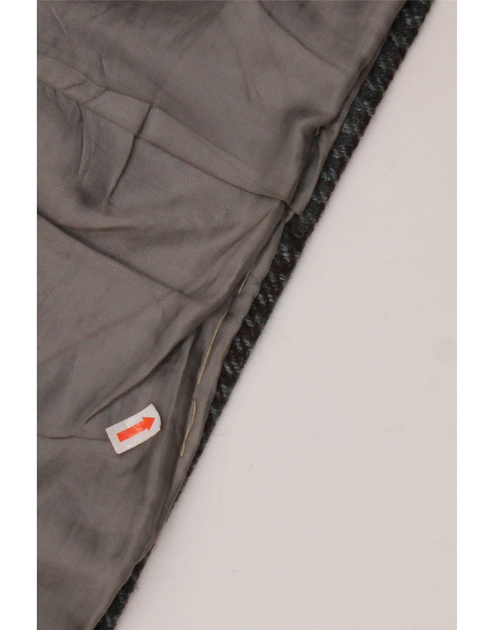 Jachetă blazer pentru bărbați VINTAGE cu 2 nasturi UK 38 Medium Gri Houndstooth