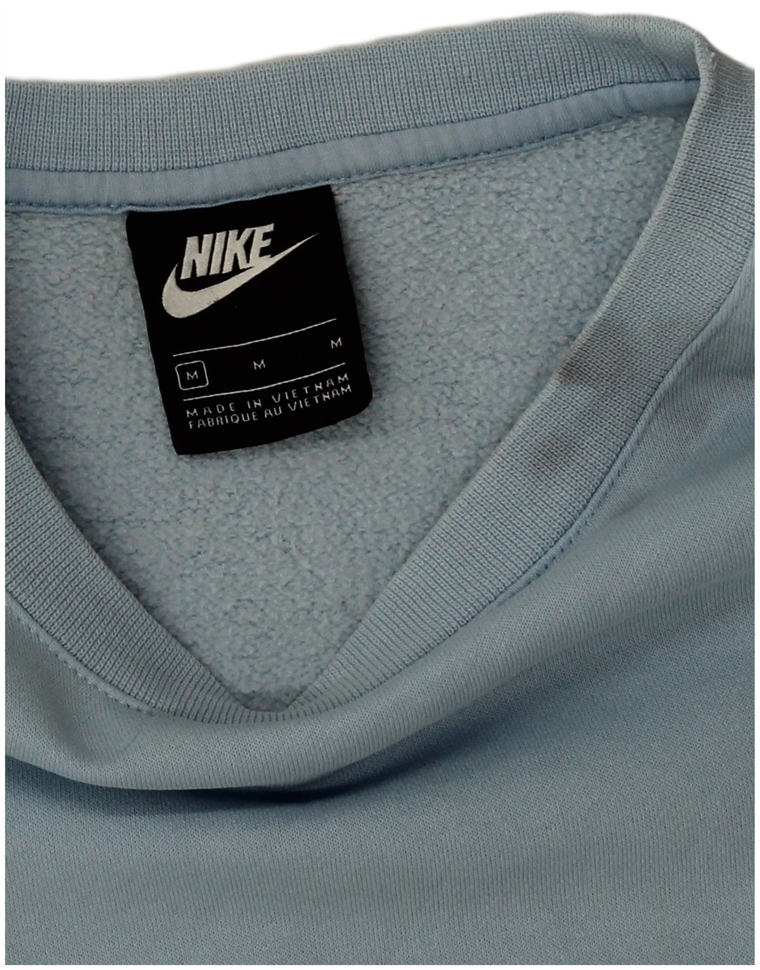 Pulover Nike pentru bărbați, bumbac albastru mediu
