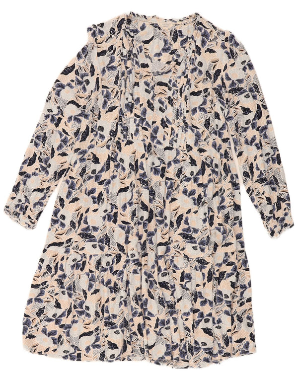 Rochie cu mâneci lungi pentru femei Fat Face UK 14 Medium Multicolor Floral