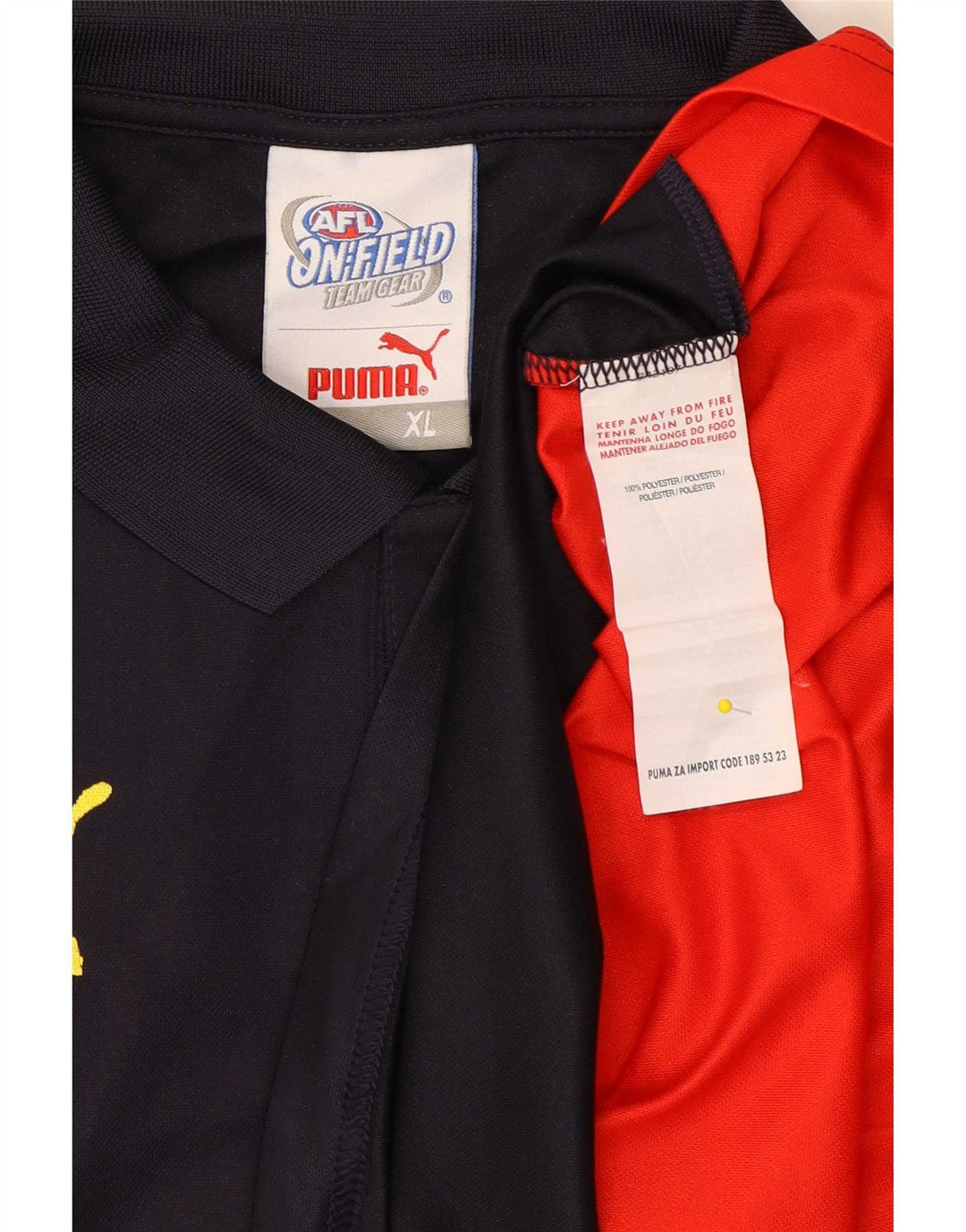 Cămașă polo pentru bărbați Puma XL, albastru bleumarin, poliester color bloc