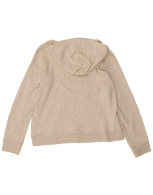 Pulover cu glugă cu grafic Gap pentru femei UK 14 Medium White